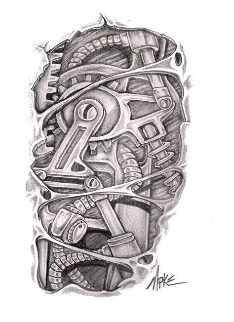 Stencil biomechanical tattoo design - Aug 14, 2017 - Explore Tattoomaze's board "Biomechanical Tattoo Sketches For Men", followed by 9,969 people on Pinterest. See more ideas about biomechanical tattoo, biomechanical tattoo design, tattoo sketches.